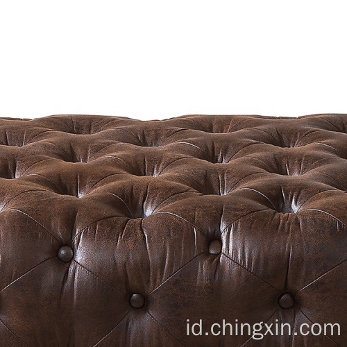 Furniture Ruang Tamu Chesterfield Ottoman